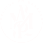 Seal logo white Ay Mi Pá!