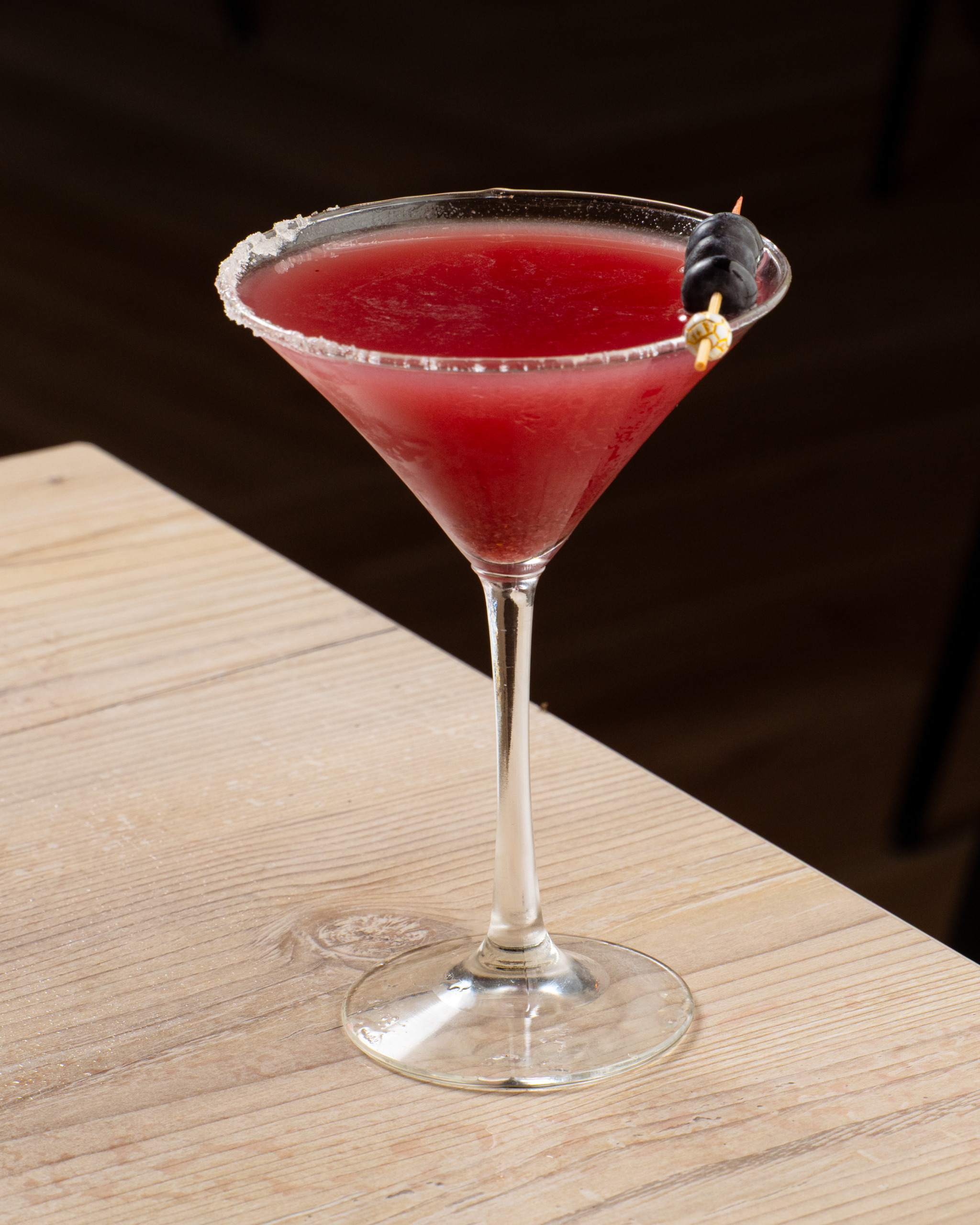 BLUEBERRY LEMON DROP MARTINI