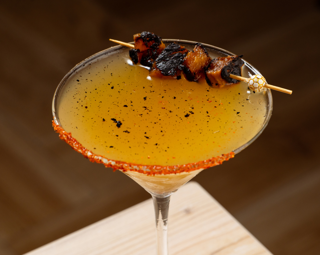 SMOKED PINEAPPLE MARTINI
